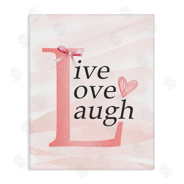 stupell industries Kim Allen | Live Love Laugh Pastel Wall Art