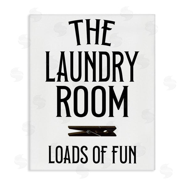 stupell industries Kim Allen | Loads Of Fun Clothespin Wall Art