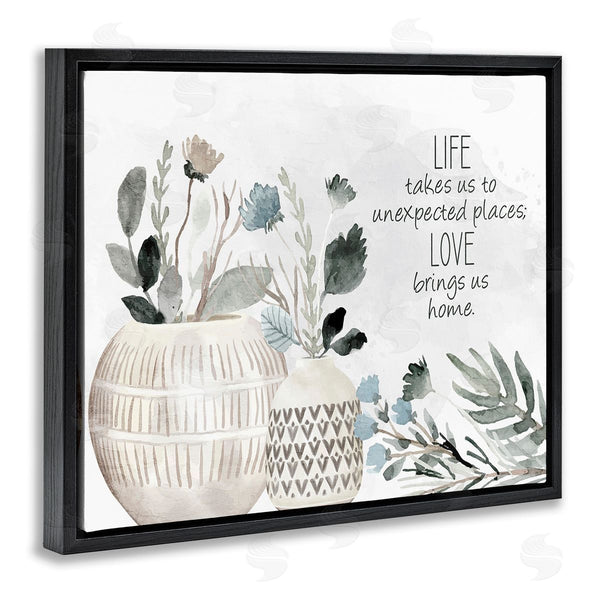 Stupell Industries Kim Allen | Love Brings Us Home Wall Art