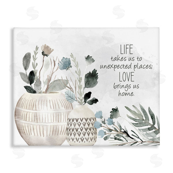 stupell industries Kim Allen | Love Brings Us Home Wall Art