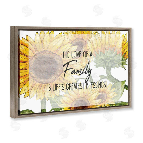 Stupell Industries Kim Allen | Love Of A Family Sunflowers Wall Art