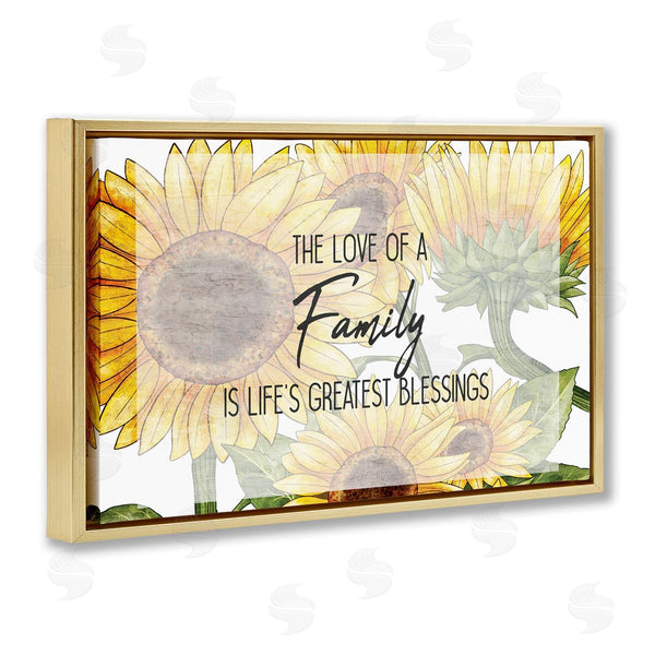 Stupell Industries Kim Allen | Love Of A Family Sunflowers Wall Art