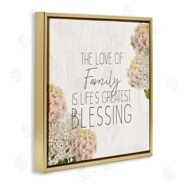 Stupell Industries Kim Allen | Love Of Family Religious Flower