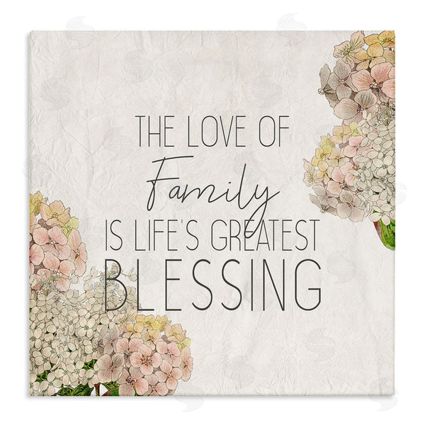 stupell industries Kim Allen | Love Of Family Religious Flower