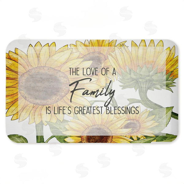 stupell industries Kim Allen | Love Of Family Sentiment Anti-Fatigue Mat