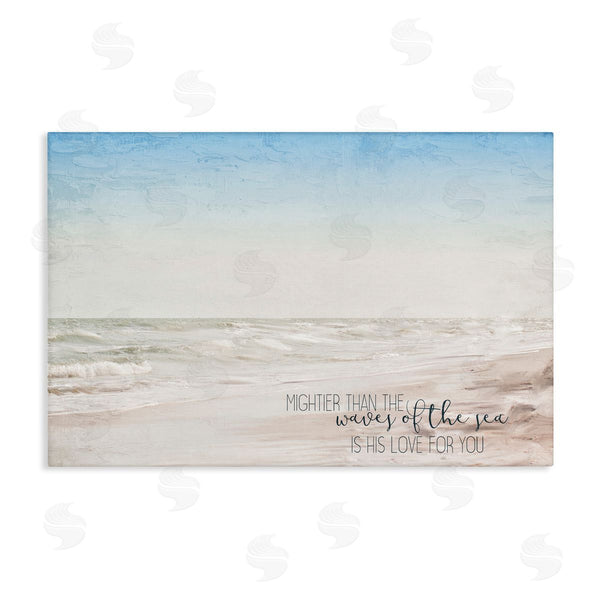 stupell industries Kim Allen | Mightier Than the Waves Phrase
