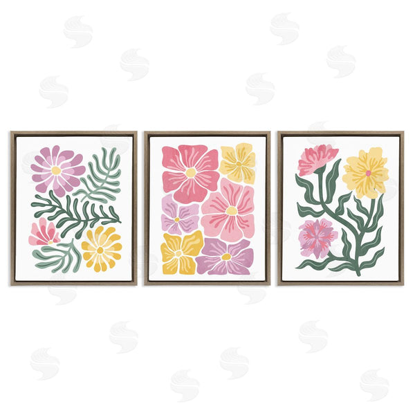 Stupell Industries Kim Allen | Minimal Spring Hue Flowers