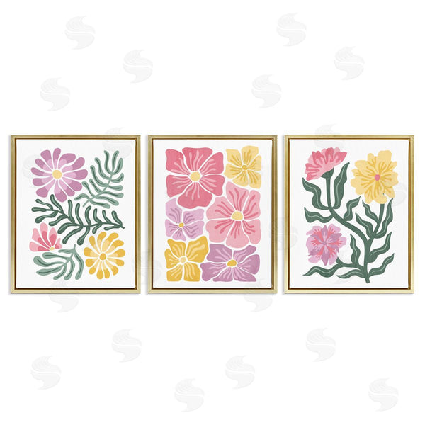 Stupell Industries Kim Allen | Minimal Spring Hue Flowers