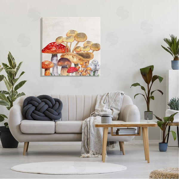 Stupell Industries Kim Allen | Mixed Woodland Mushrooms Wall Art