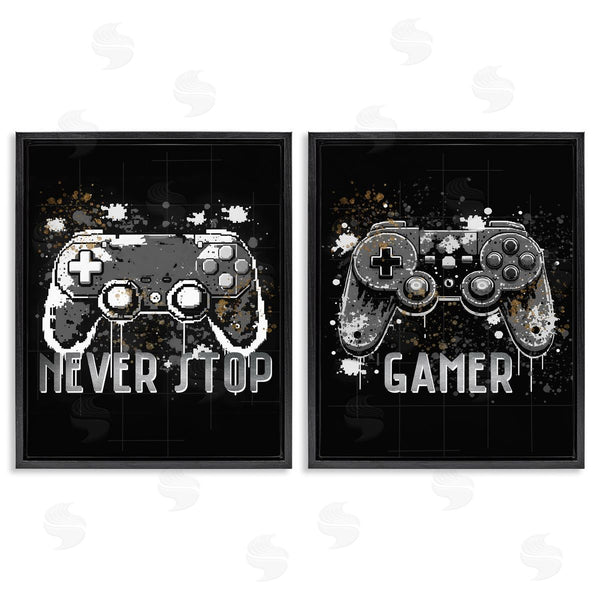 Stupell Industries Kim Allen | Modern Gamer Controller Phrases