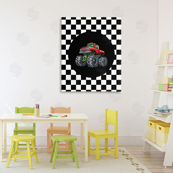 Stupell Industries Kim Allen | Monster Truck Dude Wall Art