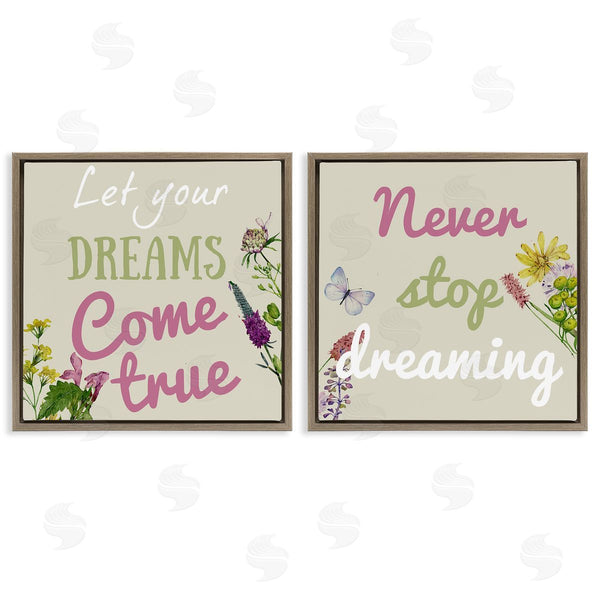 Stupell Industries Kim Allen | Motivational Dream Sentiments