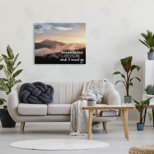 Stupell Industries Kim Allen | Mountains Are Calling Landscape Wall Art