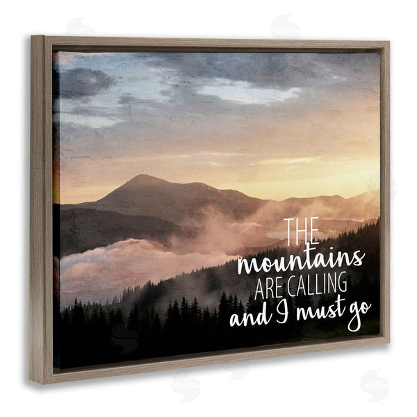 Stupell Industries Kim Allen | Mountains Are Calling Landscape Wall Art