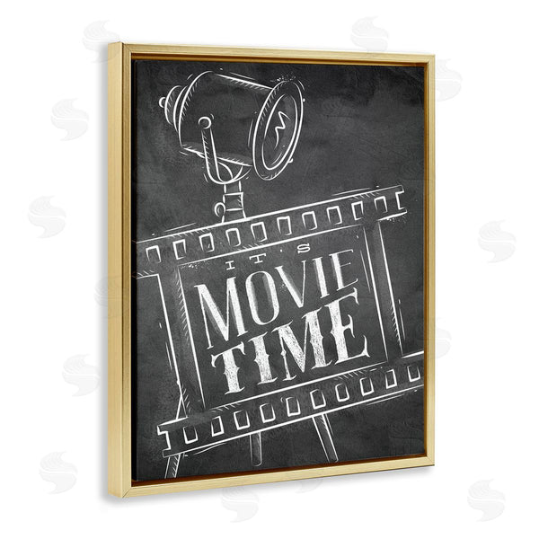 Stupell Industries Kim Allen | Movie Time Film Phrase