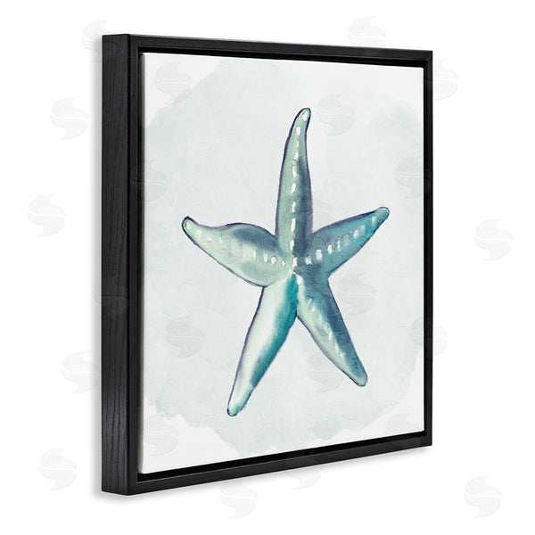 Stupell Industries Kim Allen | Muted Blue Aquatic Starfish Wall Art