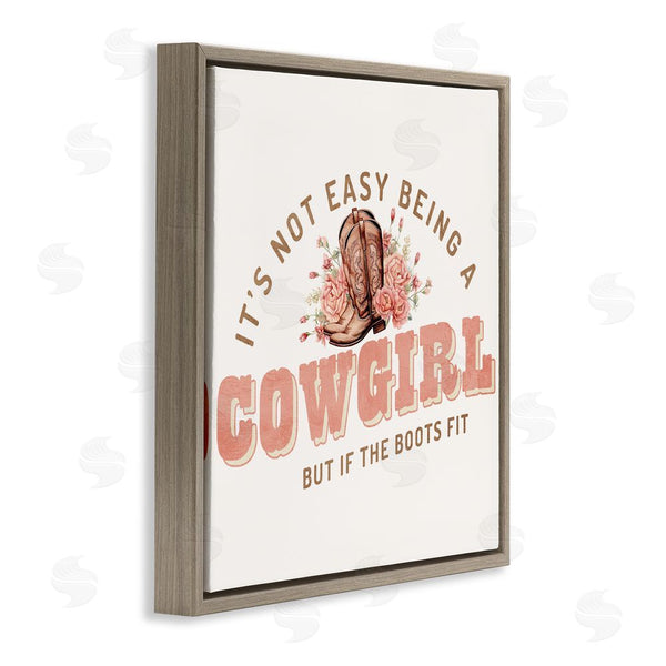 Stupell Industries Kim Allen | Not Easy Being Cowgirl Wall Art