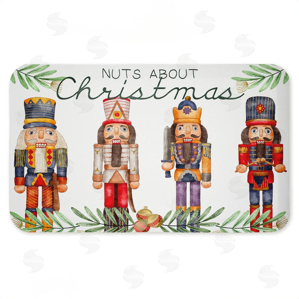 stupell industries Kim Allen | Nuts About Christmas Anti-Fatigue Mat