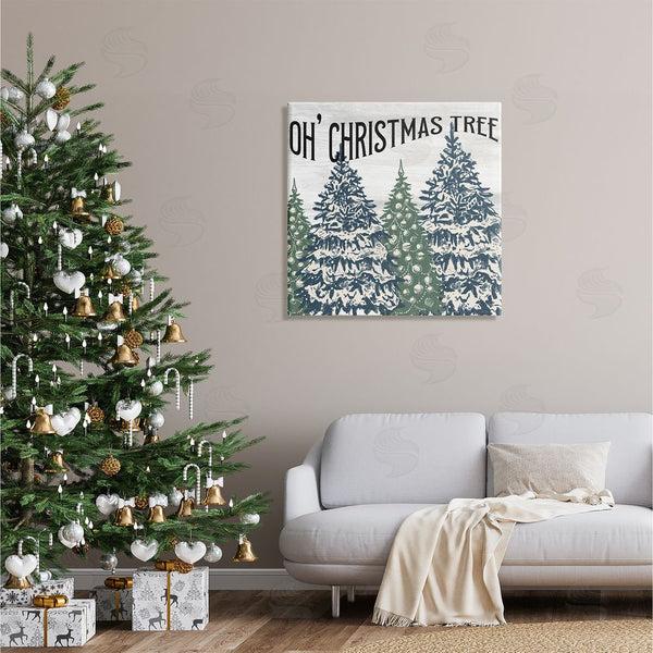 Stupell Industries Kim Allen | Oh Christmas Tree Vintage Wall Art