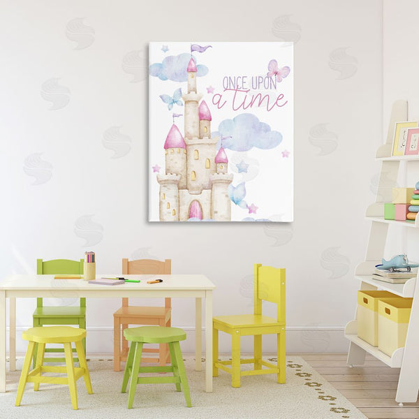 Stupell Industries Kim Allen | Once Upon A Time Castle Wall Art
