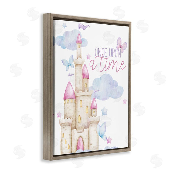Stupell Industries Kim Allen | Once Upon A Time Castle Wall Art