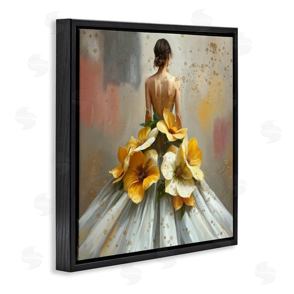 Stupell Industries Kim Allen | Opulent Ball Gown Portrait