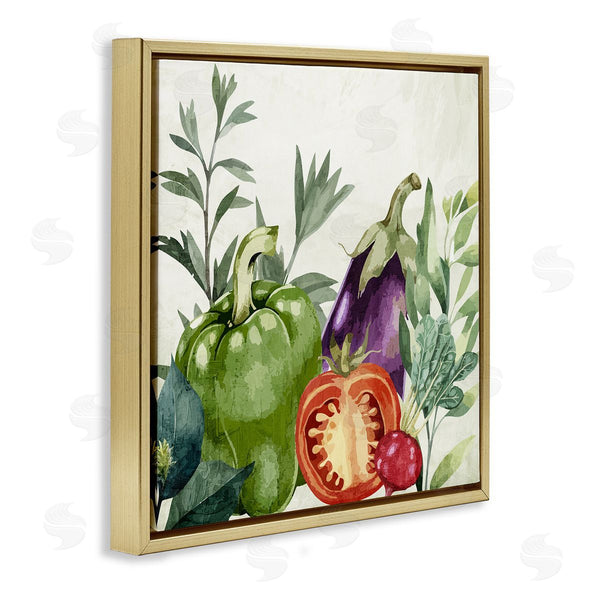 Stupell Industries Kim Allen | Organic Garden Vegetables