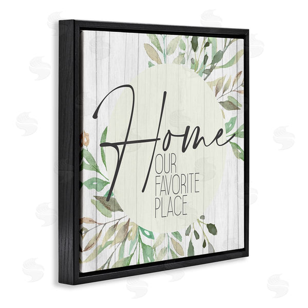 Stupell Industries Kim Allen | Our Favorite Place Graceful Green Leaves