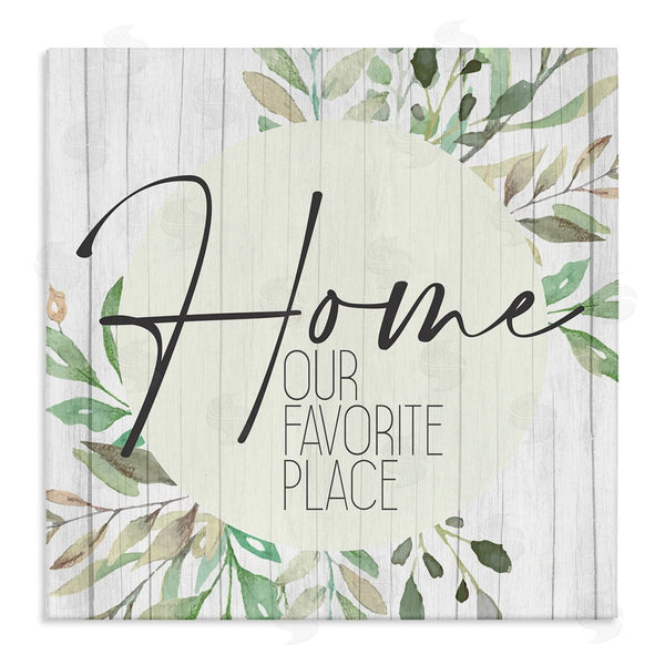 stupell industries Kim Allen | Our Favorite Place Graceful Green Leaves