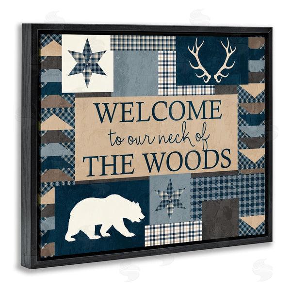 Stupell Industries Kim Allen | Our Neck Of Woods Motif