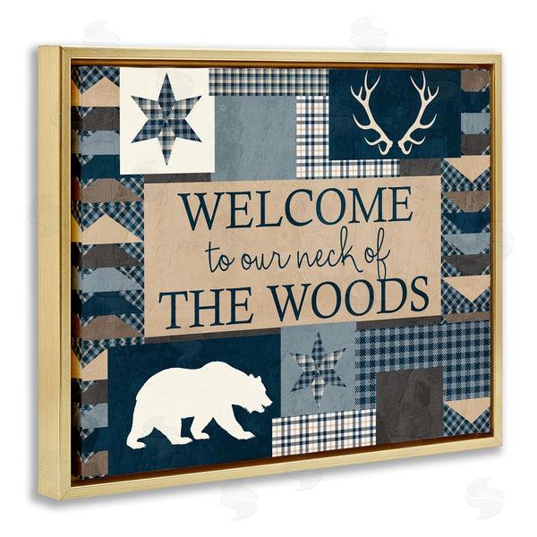 Stupell Industries Kim Allen | Our Neck Of Woods Motif