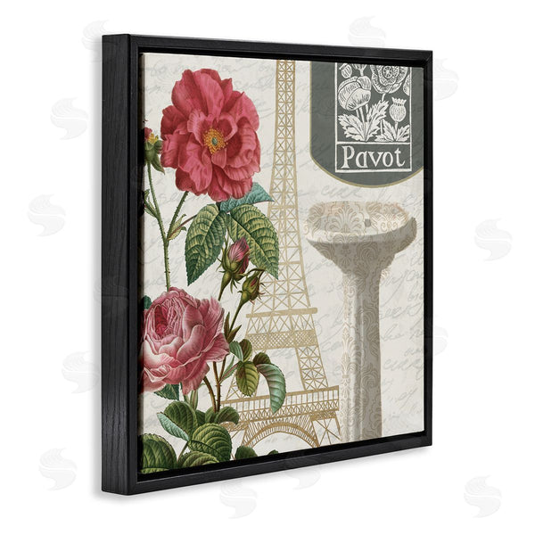 Stupell Industries Kim Allen | Paris Flower Market Bath Sink Wall Art