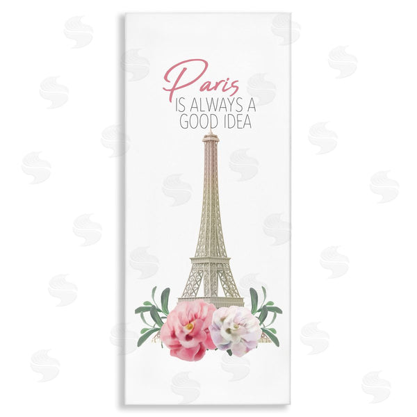 stupell industries Kim Allen | Paris Good Idea Phrase Eiffel Tower Wall Art