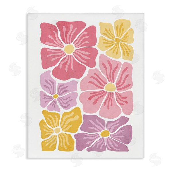 stupell industries Kim Allen | Pastel Hued Flower Blossoms
