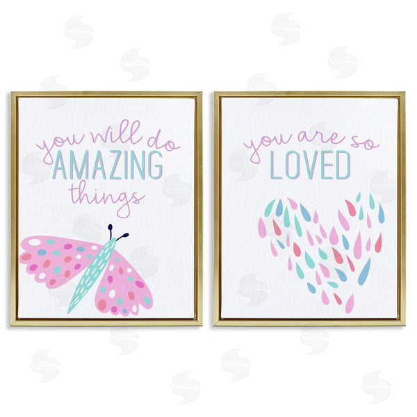 Stupell Industries Kim Allen | Pastel Inspirations With Dragonfly