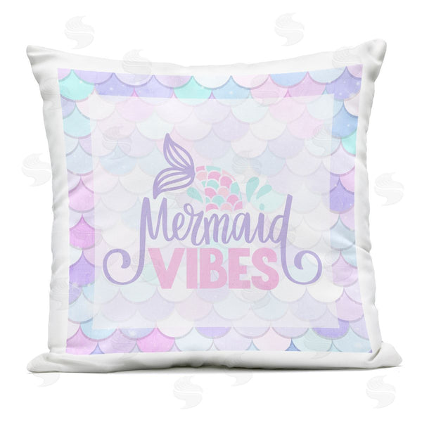 Stupell Industries Kim Allen | Pastel Mermaid Vibes Printed Throw Pillow
