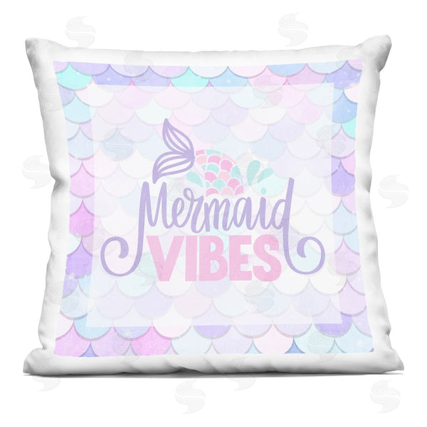 stupell industries Kim Allen | Pastel Mermaid Vibes Printed Throw Pillow