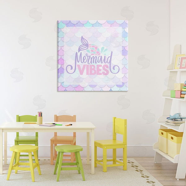 Stupell Industries Kim Allen | Pastel Mermaid Vibes Wall Art