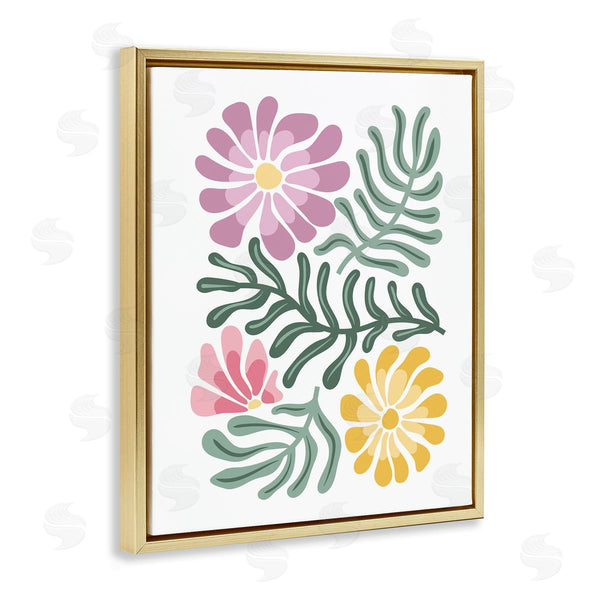 Stupell Industries Kim Allen | Pastel Midcentury Mod Blooms