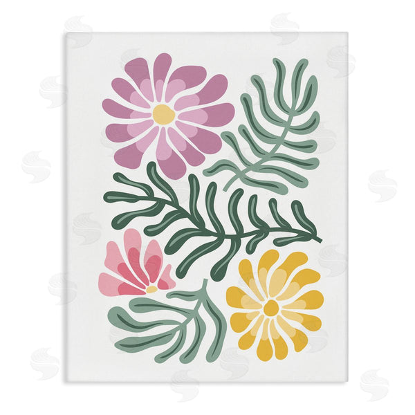 stupell industries Kim Allen | Pastel Midcentury Mod Blooms