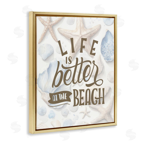 Stupell Industries Kim Allen | Patterned Beach Phrase
