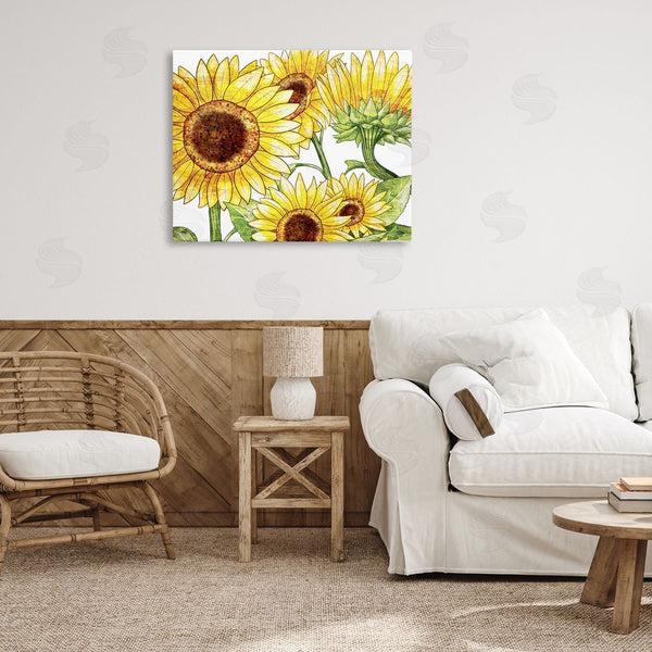 Stupell Industries Kim Allen | Peeking Sunflower Blooms Wall Art
