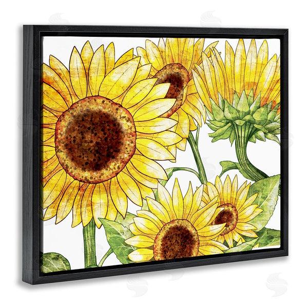 Stupell Industries Kim Allen | Peeking Sunflower Blooms Wall Art