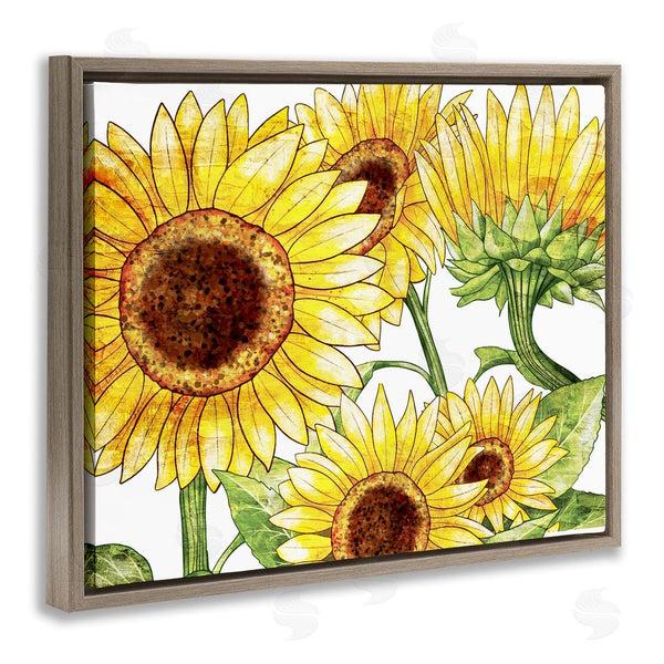 Stupell Industries Kim Allen | Peeking Sunflower Blooms Wall Art