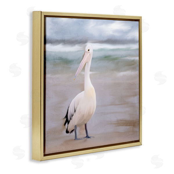 Stupell Industries Kim Allen | Pelican Walk Bird Portrait