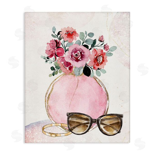 stupell industries Kim Allen | Pink Bouquet & Sunglasses