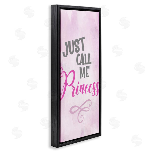 Stupell Industries Kim Allen | Pink Call Me Princess Wall Art
