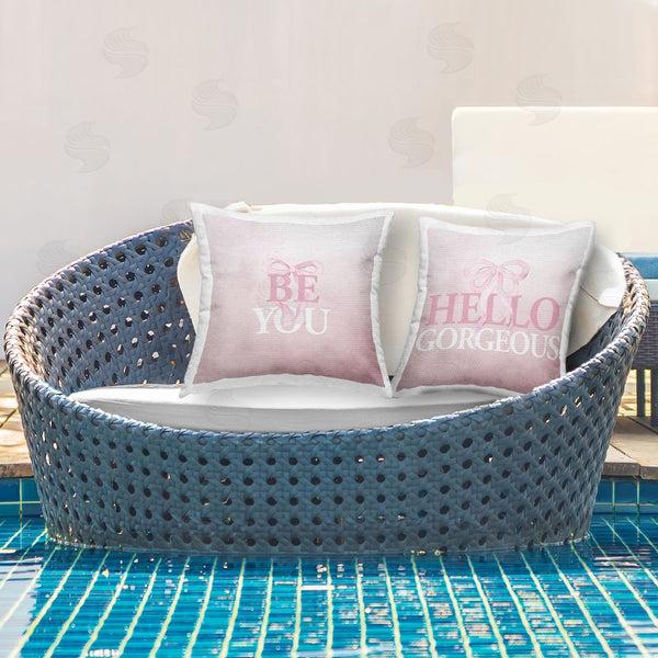 Stupell Industries Kim Allen | Pink Feminine Empowerments Printed Throw Pillow