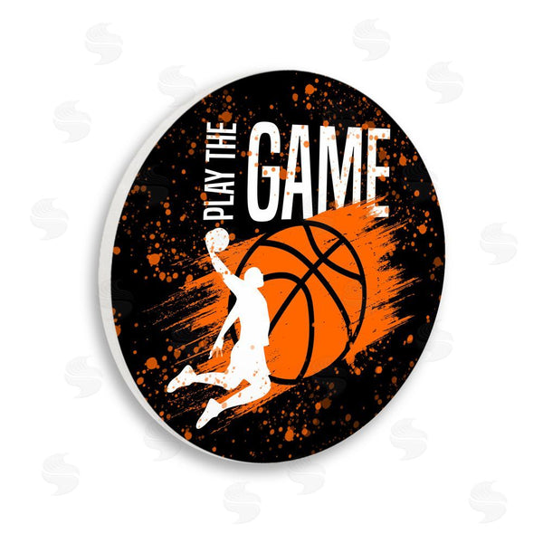 stupell industries Kim Allen | Play the Game Basketball Wall Art