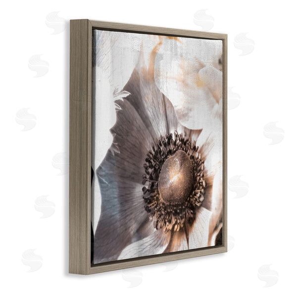 Stupell Industries Kim Allen | Poppy Flower Close Up Floral Petal Detail Wall Art
